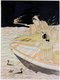 Japan: 'Cormorant Fishing by Night'. Suzuki Harunobu (fl. c. 1724-1770), no date but mid-18th century