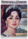 Iran / Persia: Portrait of Empress Farah Pahlavi (born 1938), wife and widow of Mohammad Reza Pahlavi, the Shah of Iran (1919-1979). Domenica del Corriere, Italian Sunday newspaper between 1899 to 1989